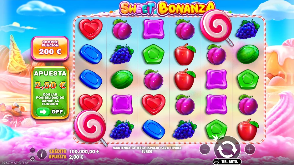 Sweet Bonanza — juego principal